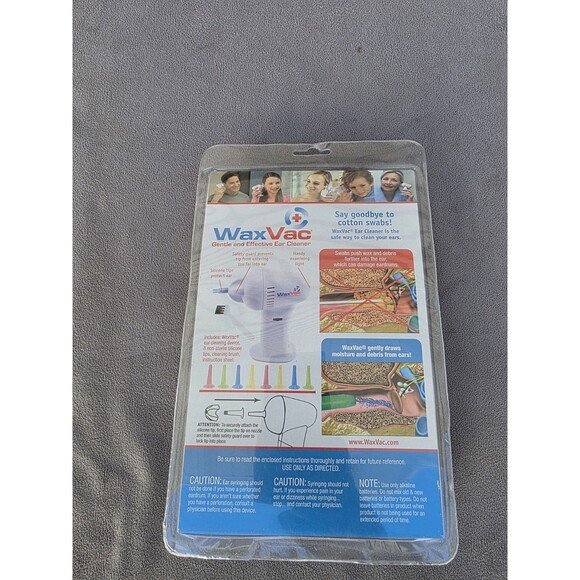 (NEW) WaxVac Gentle And Effective Ear Cleaner As Seen On TV  SEALED - Picture 3 of 5